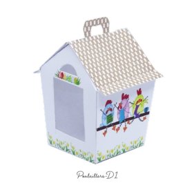 Boite poulailler1 D1 paques