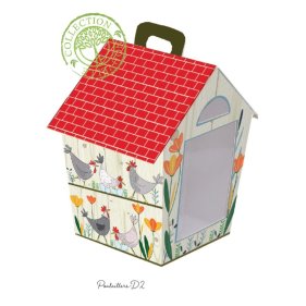 Boite poulailler2 D2 paques